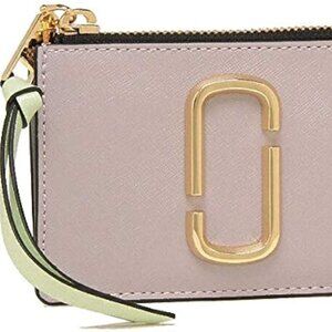 Marc Jacobs The Snapshot Zip Card Case Key Holder